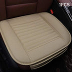 PU Leather and Bamboo Charcoal Car Seat Cushion, Front or Rear, view 11
