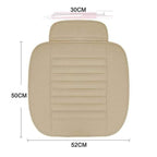PU Leather and Bamboo Charcoal Car Seat Cushion, Front or Rear, view 3