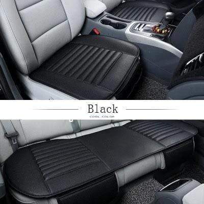PU Leather and Bamboo Charcoal Car Seat Cushion, Front or Rear, view 4