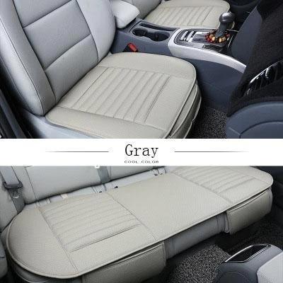 PU Leather and Bamboo Charcoal Car Seat Cushion, Front or Rear, view 7