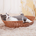 Rattan Cat Bed | Thrascher