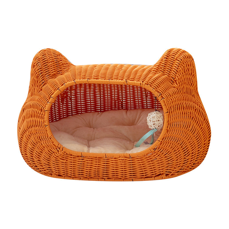 Rattan Cat Cave | Thrascher