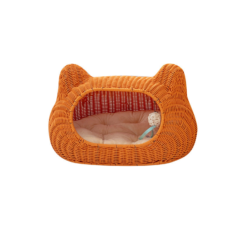 Rattan Cat Cave | Thrascher