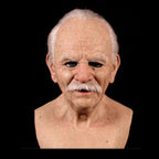 Realistic Old Man Latex Halloween Mask for Adults, Head Circumference <62 cm, view 13