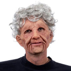 Realistic Old Man Latex Halloween Mask for Adults, Head Circumference <62 cm, view 18