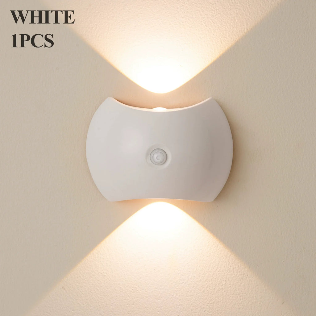 Rechargeable Magnetic Wall Light with Adjustable Head, Cordless LED