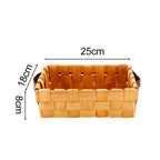 Rectangular Storage Basket made of Woven Natural Material | Thrascher