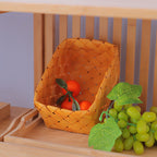 Rectangular Storage Basket made of Woven Natural Material | Thrascher