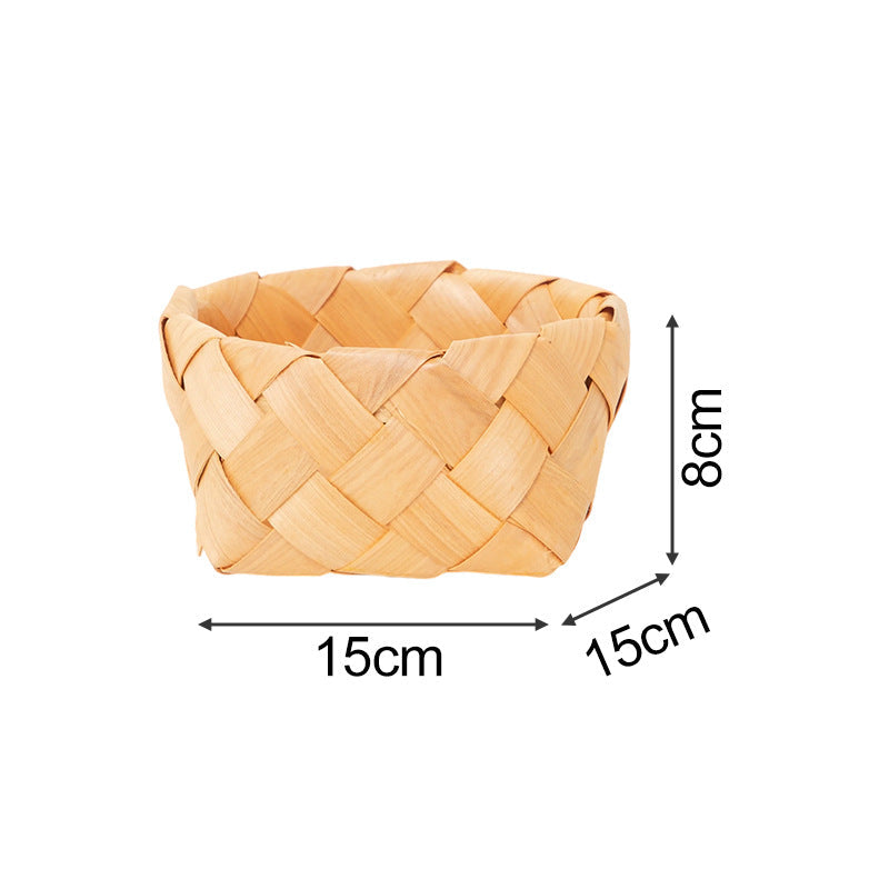 Rectangular Storage Basket made of Woven Natural Material | Thrascher