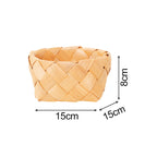 Rectangular Storage Basket made of Woven Natural Material | Thrascher