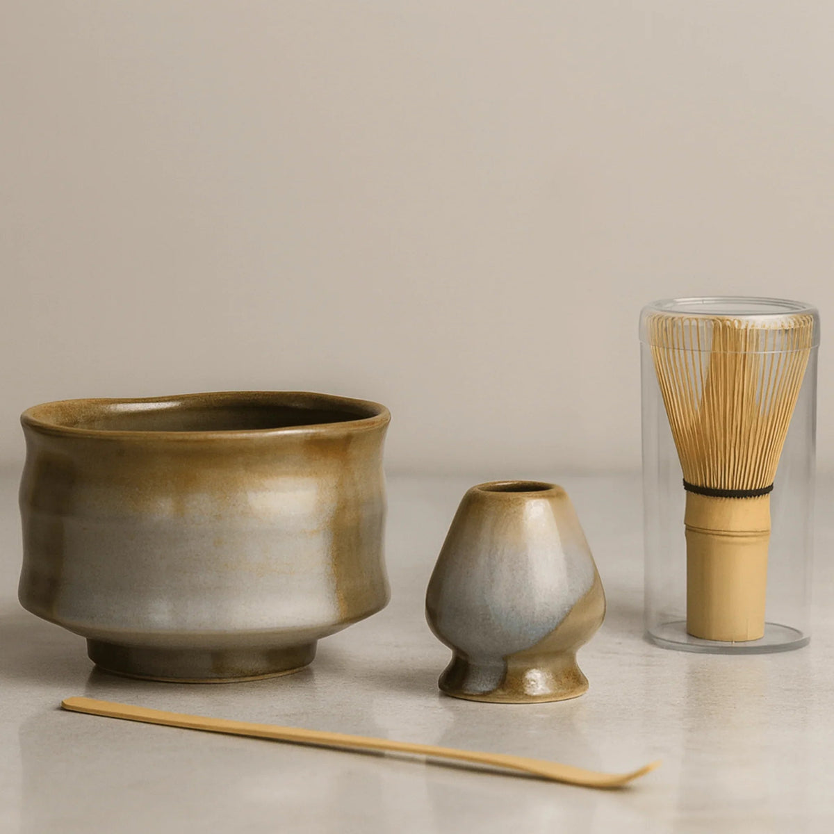 Reedford Matcha Set– 4-Piece Ceramic Tea Ritual Kit