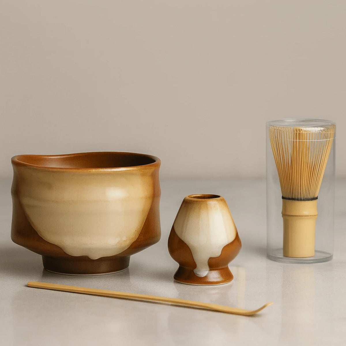 Reedford Matcha Set– 4-Piece Ceramic Tea Ritual Kit