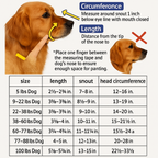 Reflective Dog Muzzle with Breathable Plastic and Adjustable Strap, view 4