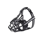 Reflective Dog Muzzle with Breathable Plastic and Adjustable Strap, view 5