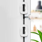 Refrigerator Door Safety Lock, ABS, 11.2 x 6.6 x 2.3 cm, 48.3 g, view 7