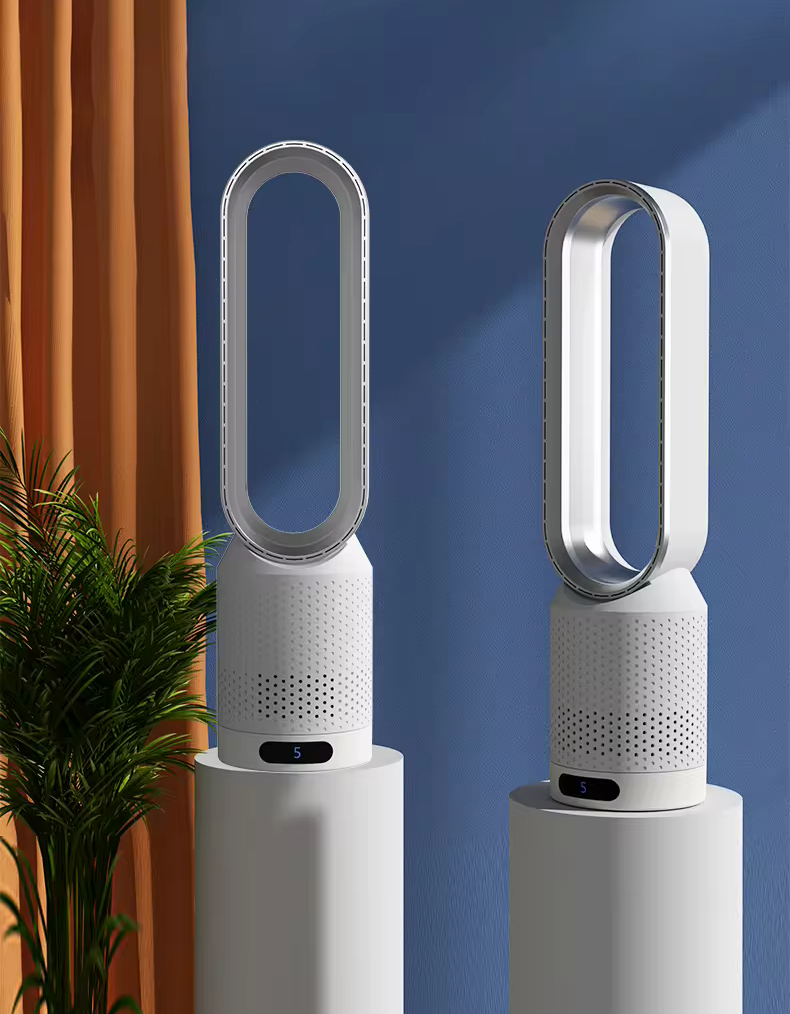 3-in-1 Air Cooler and Air Purifier, 8 Speeds, 58 x 14.5 cm