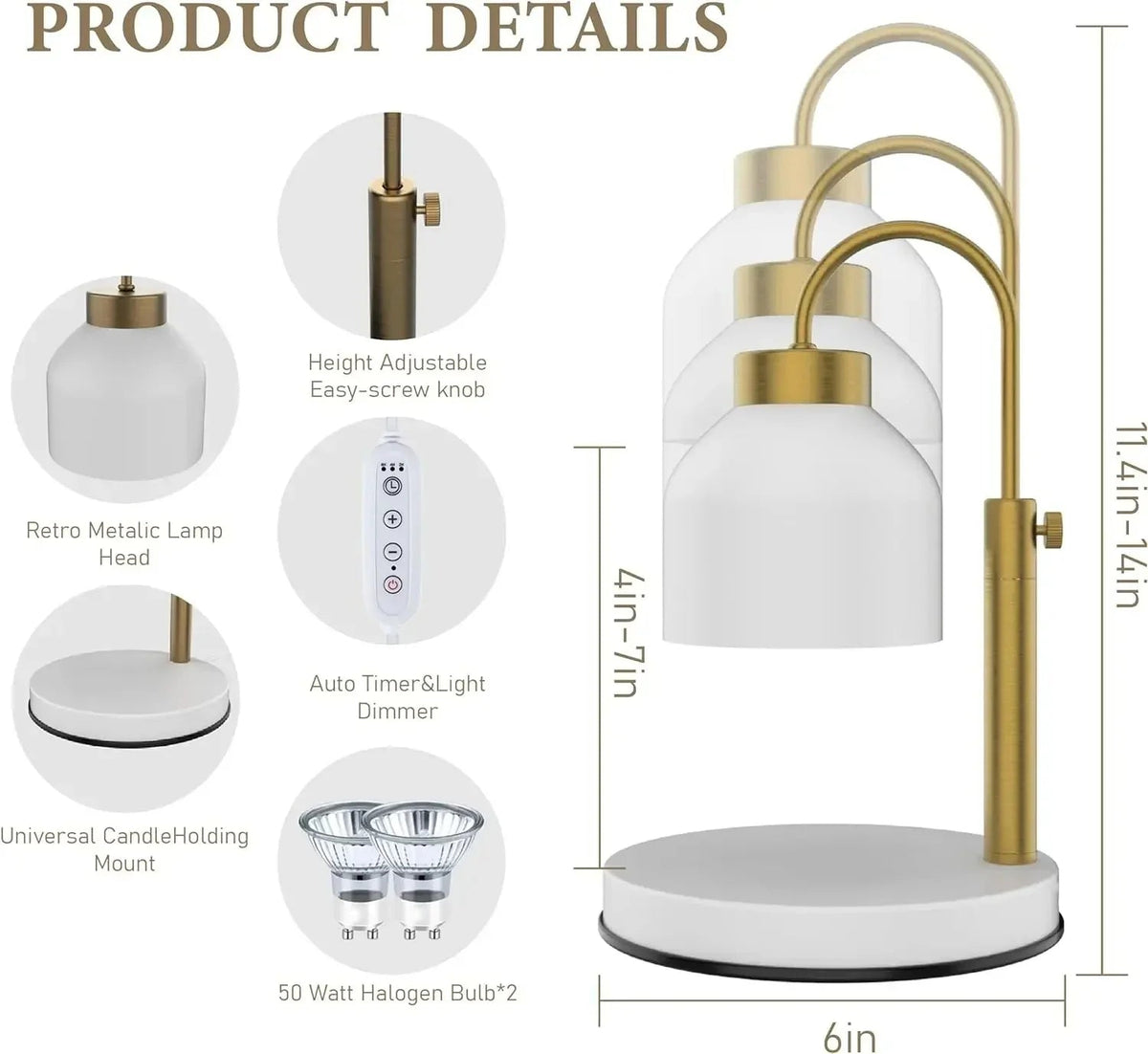 Relnura Candle Warmer Lamp