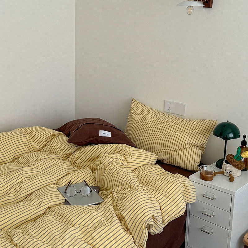 Relsendo Bedding Set - 100% Cotton - Green