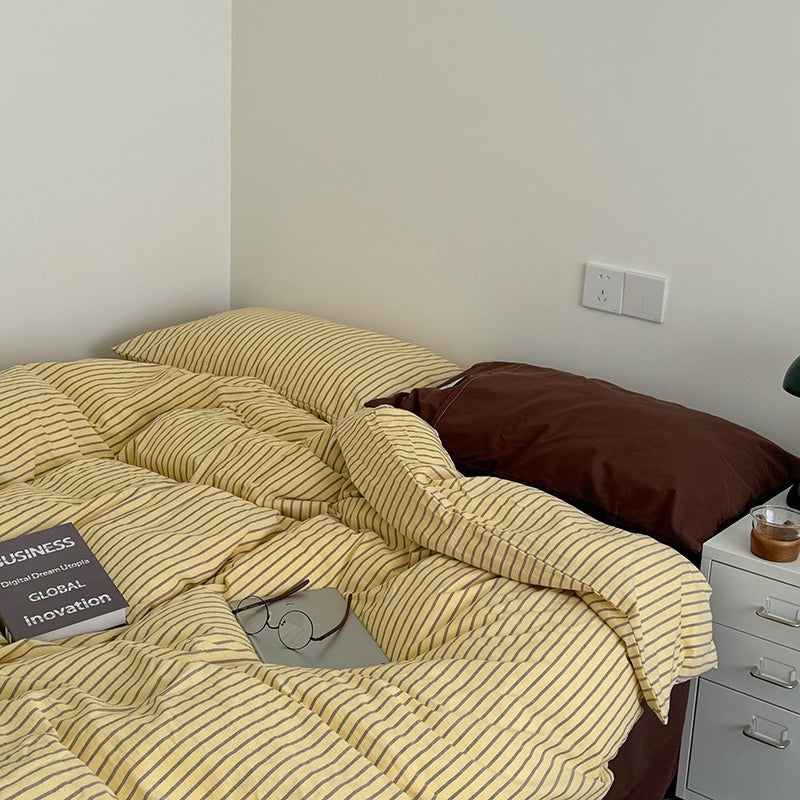 Relsendo Bedding Set - 100% Cotton - Green