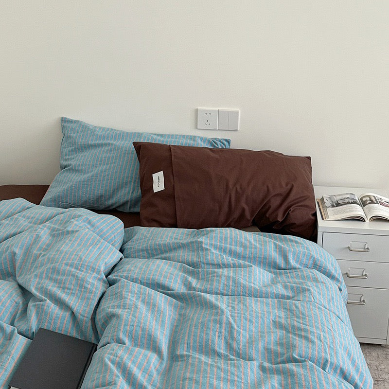 Relsendo Bedding Set - 100% Cotton - Green