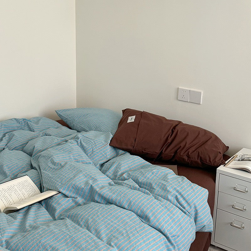 Relsendo Bedding Set - 100% Cotton - Green