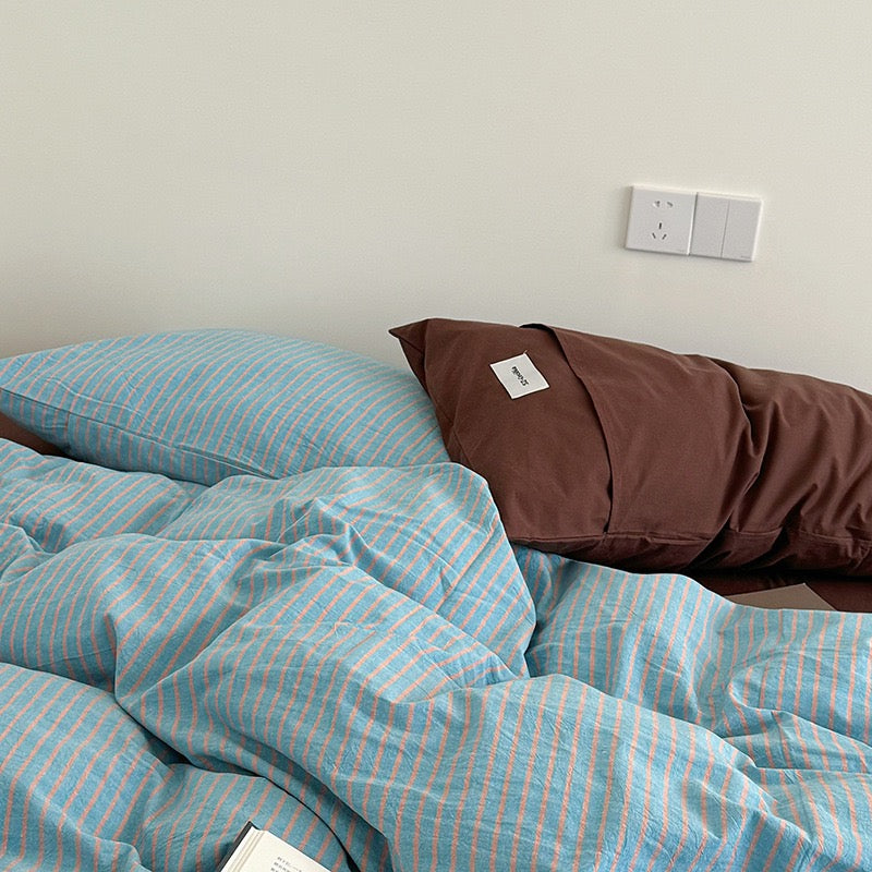 Relsendo Bedding Set - 100% Cotton - Green