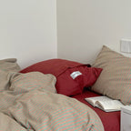Relsendo Bedding Set - 100% Cotton - Green