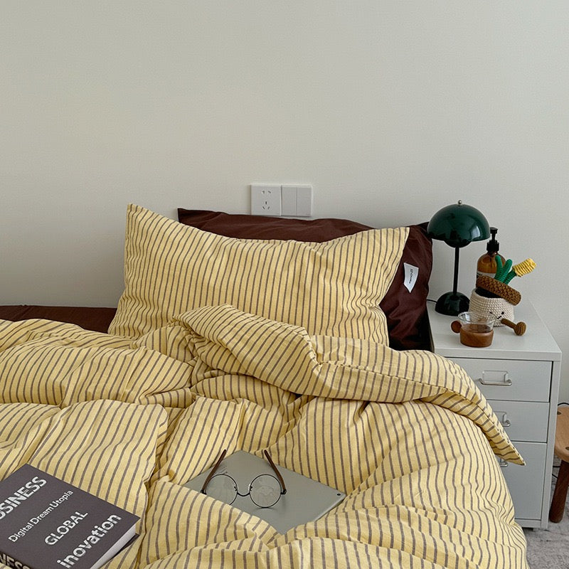 Relsendo Bedding Set - 100% Cotton - Green