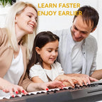Removable Silicone Piano Keyboard Note Labels for 88-Key Instruments, view 2