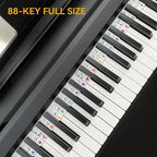 Removable Silicone Piano Keyboard Note Labels for 88-Key Instruments, view 3