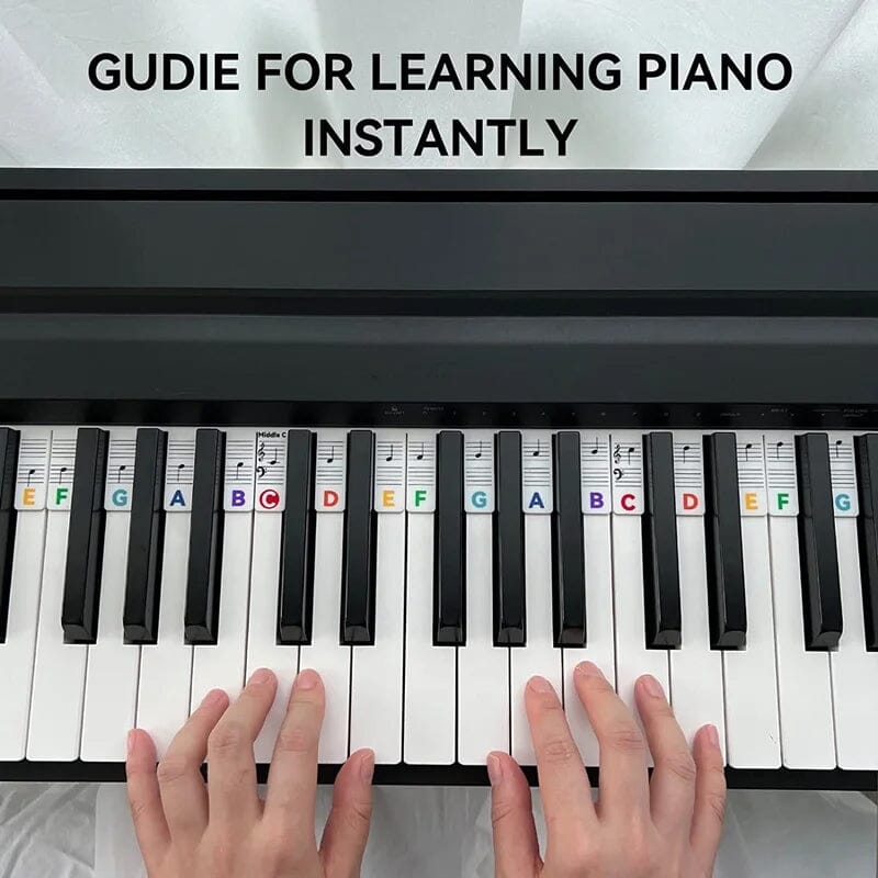 Removable Silicone Piano Keyboard Note Labels for 88-Key Instruments, view 7