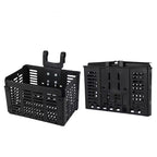 Removable Vented ABS Front Bicycle Cargo Basket with Handlebar Mount, view 4