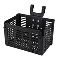 Removable Vented ABS Front Bicycle Cargo Basket with Handlebar Mount