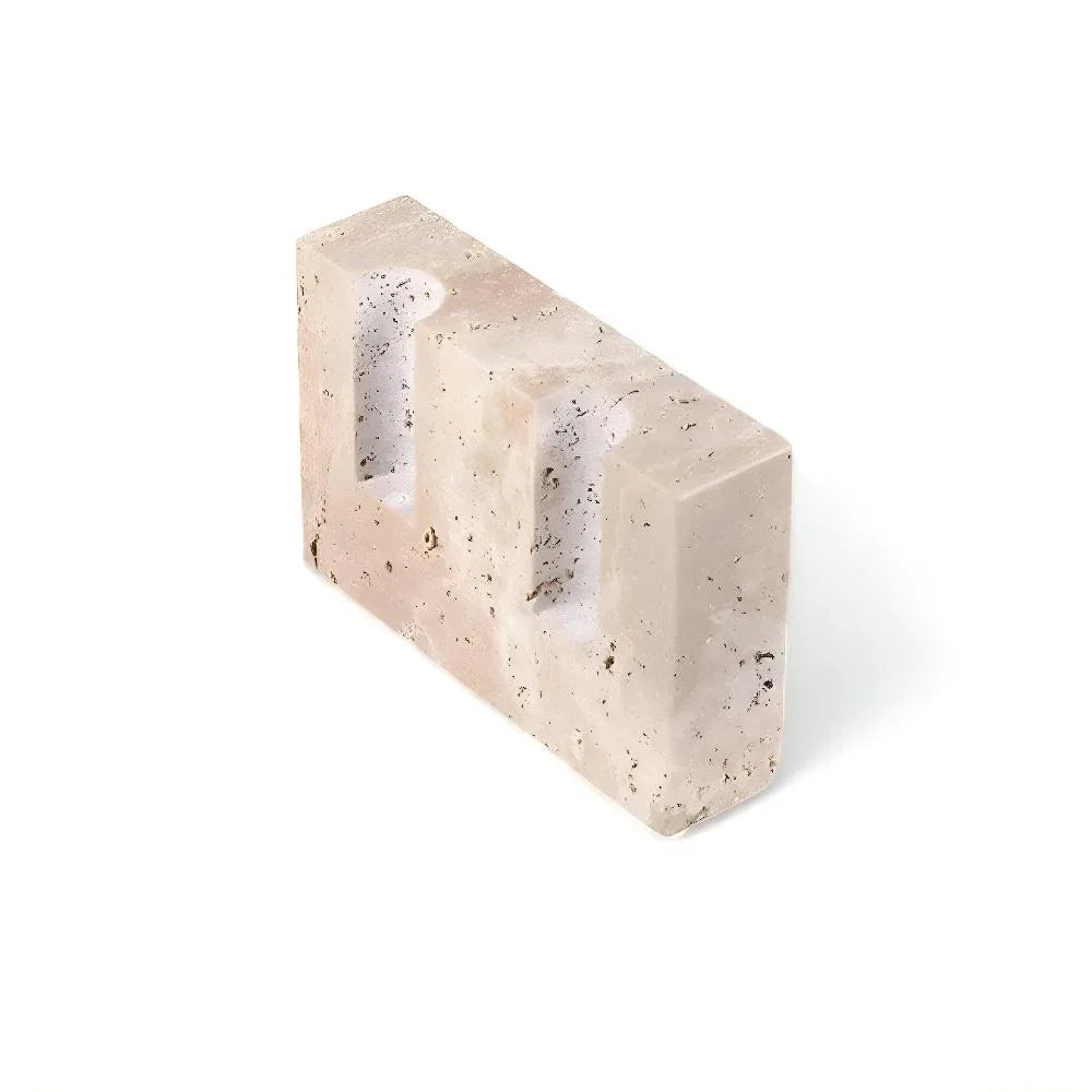 Renfesa Travertine CandleHolder