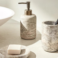 Renfosa Marble Bathroom Accessories Set