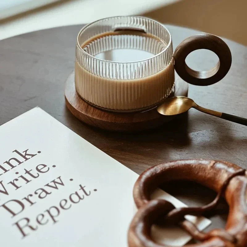 Renndando Glass Coffee Mug Set