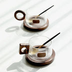 Renndando Glass Coffee Mug Set