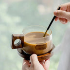 Renndando Glass Coffee Mug Set