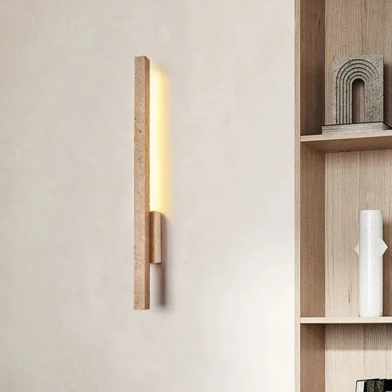 Rennesa Travertine Wall Lamp