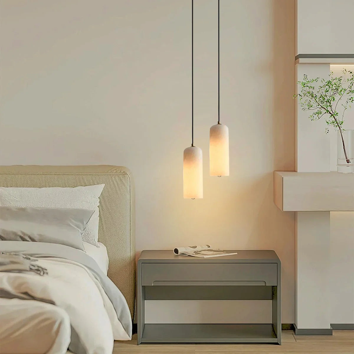 Renstuna Alabaster Pendant Lamp