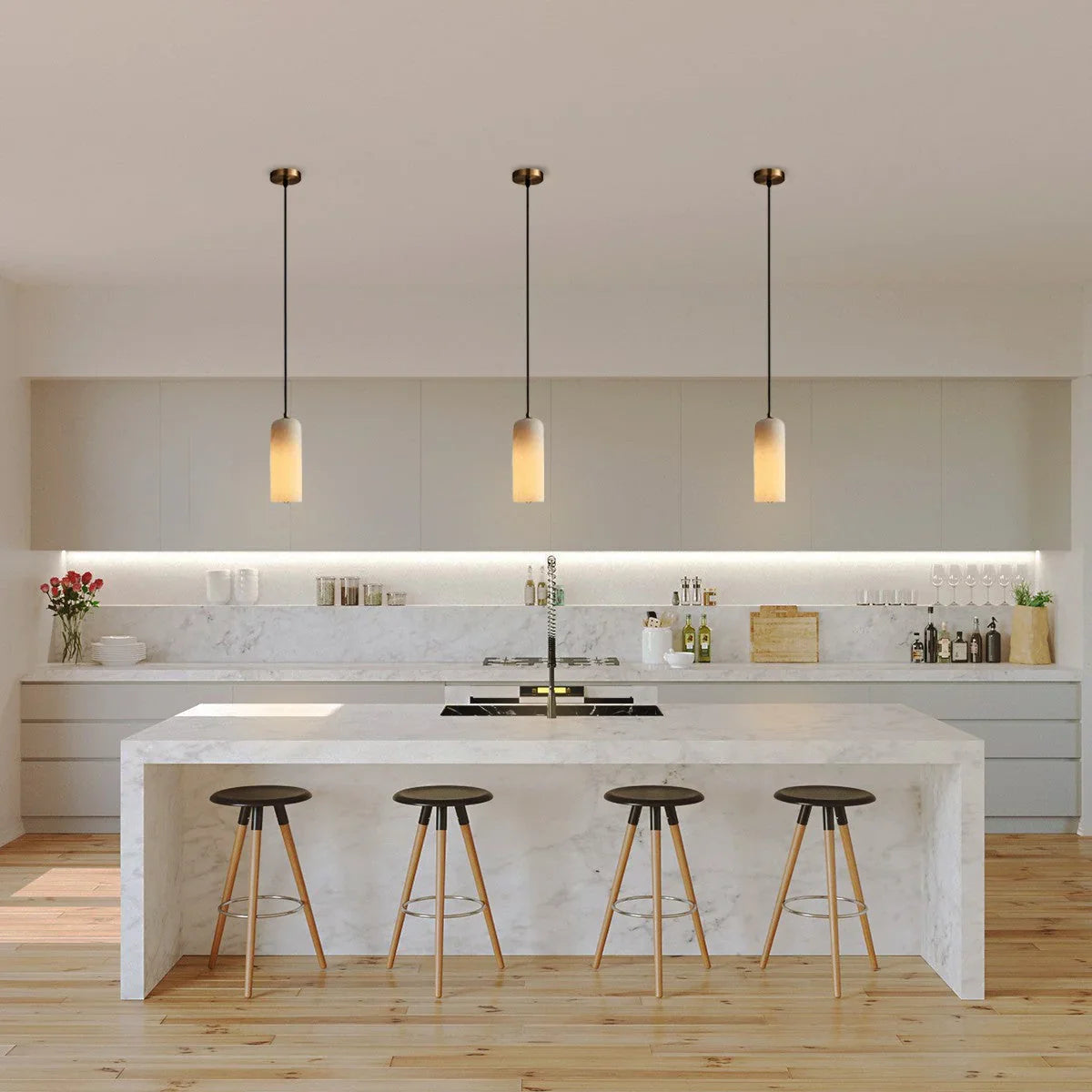 Renstuna Alabaster Pendant Lamp
