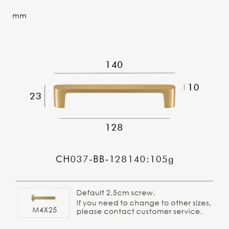 Rentosa Wall Brass Handles