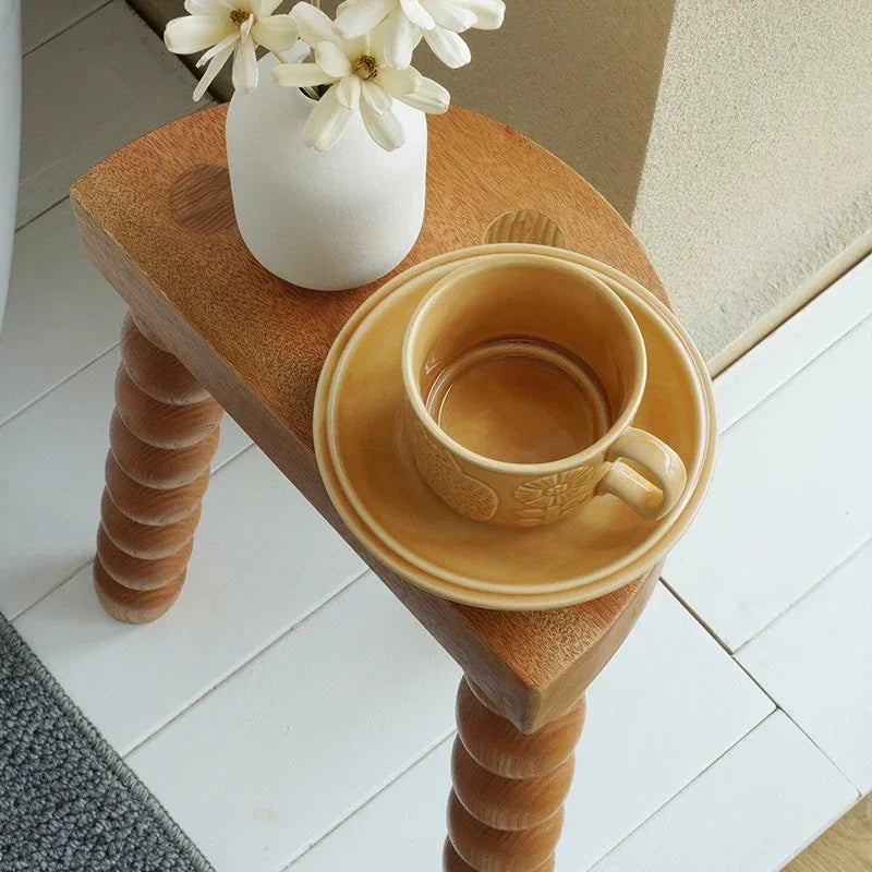 Rentura Wood Stool