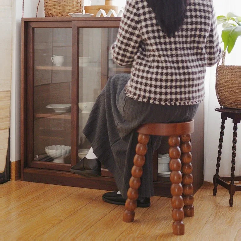 Rentura Wood Stool