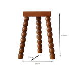 Rentura Wood Stool