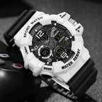 Digital Watch with Resin Case and Band, 54.6 mm Dial