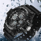 Digital Watch with Resin Case and Band, 54.6 mm Dial