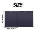 Retractable Car Windshield Sunshade, Silver Titanium Coating, Aluminum Alloy, view 8