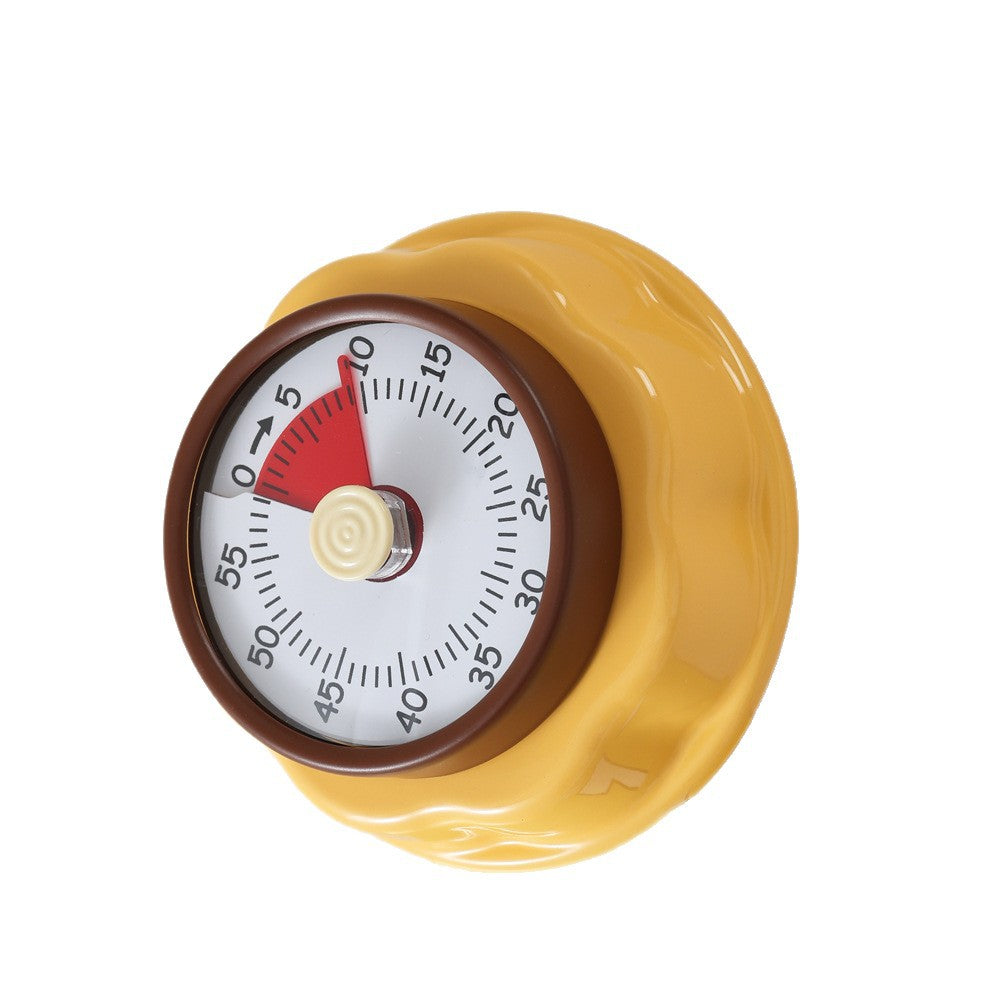 Retro Kitchen Timer with Dial and Alarm for Cooking and Baking, view 4