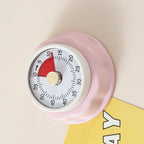 Retro Kitchen Timer with Dial and Alarm for Cooking and Baking, view 5